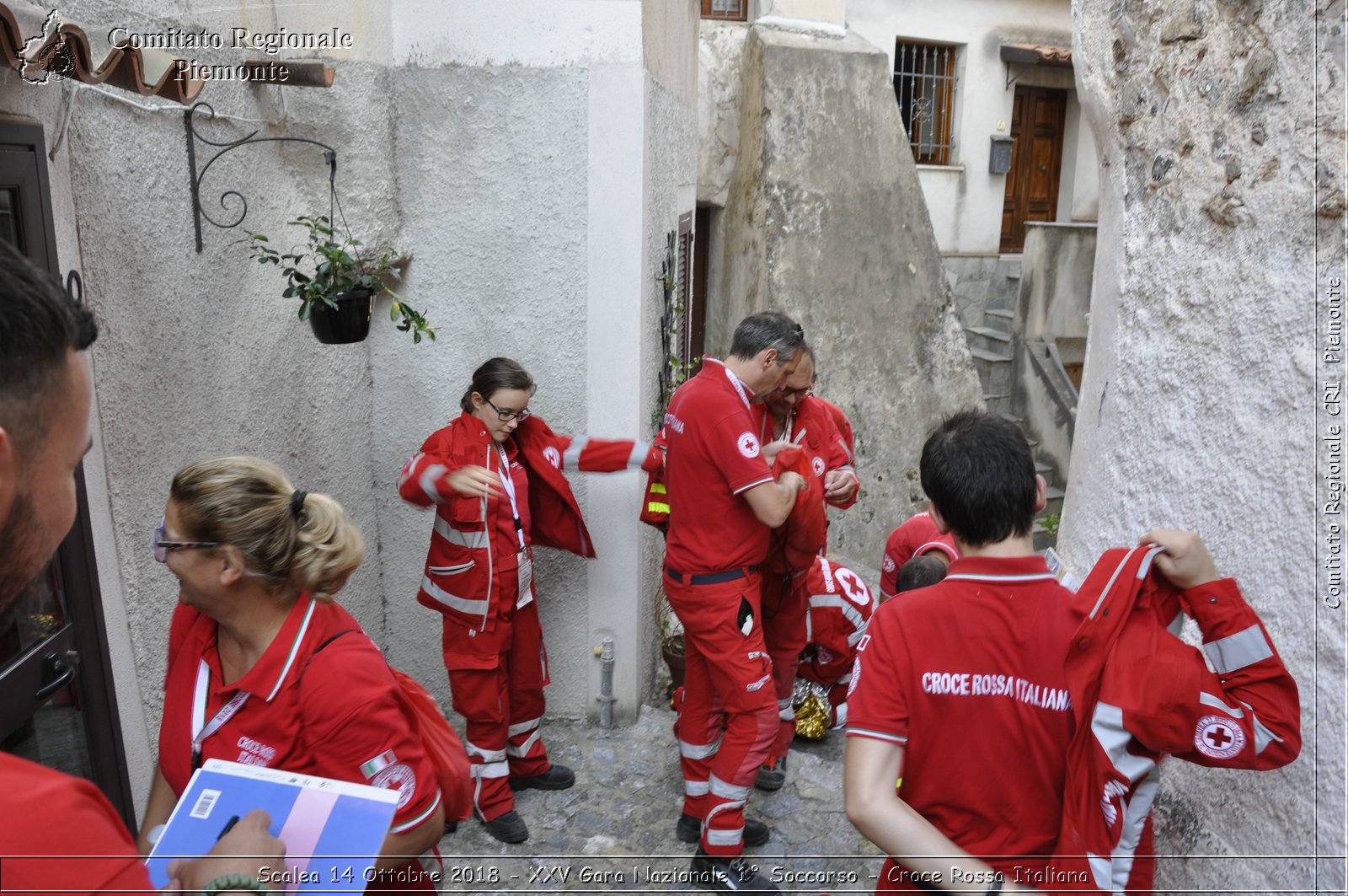 Scalea 14 Ottobre 2018 - XXV Gara Nazionale 1 Soccorso - Croce Rossa Italiana- Comitato Regionale del Piemonte