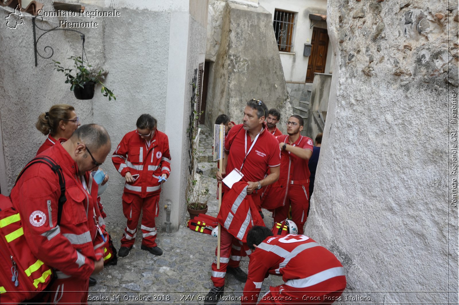 Scalea 14 Ottobre 2018 - XXV Gara Nazionale 1 Soccorso - Croce Rossa Italiana- Comitato Regionale del Piemonte