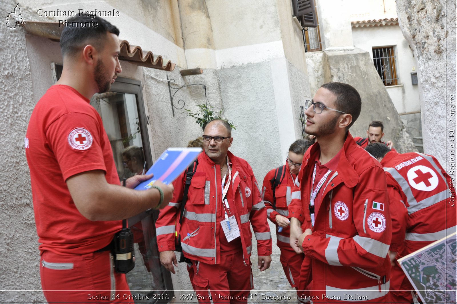 Scalea 14 Ottobre 2018 - XXV Gara Nazionale 1 Soccorso - Croce Rossa Italiana- Comitato Regionale del Piemonte