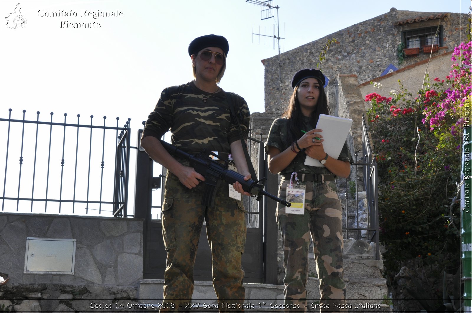 Scalea 14 Ottobre 2018 - XXV Gara Nazionale 1 Soccorso - Croce Rossa Italiana- Comitato Regionale del Piemonte