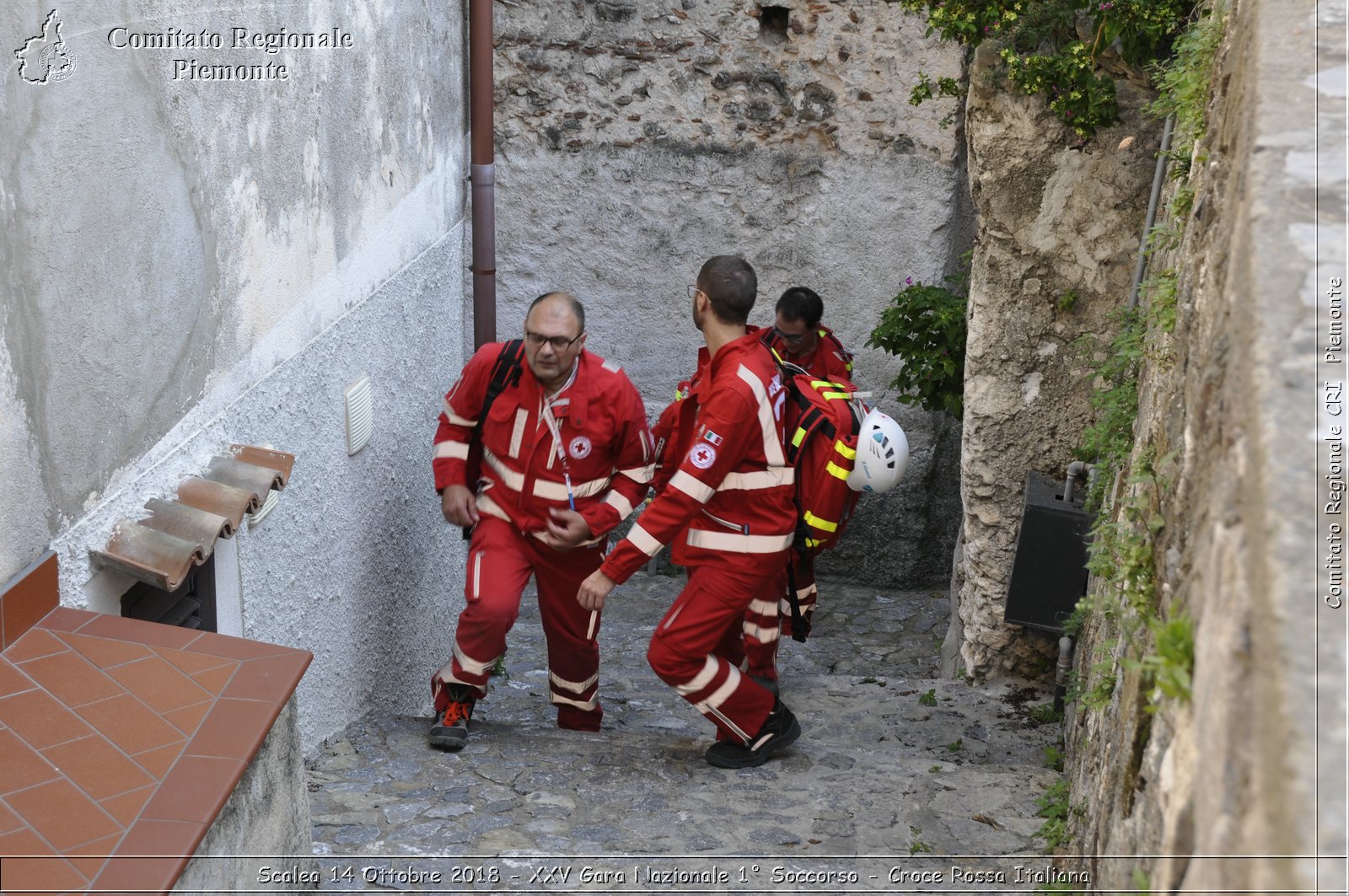 Scalea 14 Ottobre 2018 - XXV Gara Nazionale 1 Soccorso - Croce Rossa Italiana- Comitato Regionale del Piemonte