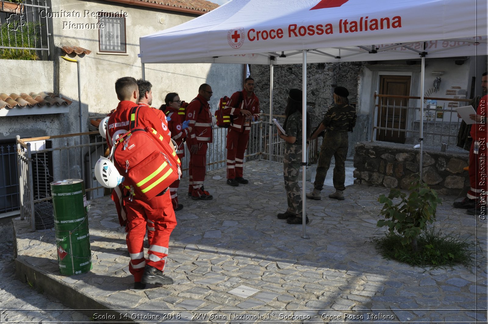 Scalea 14 Ottobre 2018 - XXV Gara Nazionale 1 Soccorso - Croce Rossa Italiana- Comitato Regionale del Piemonte