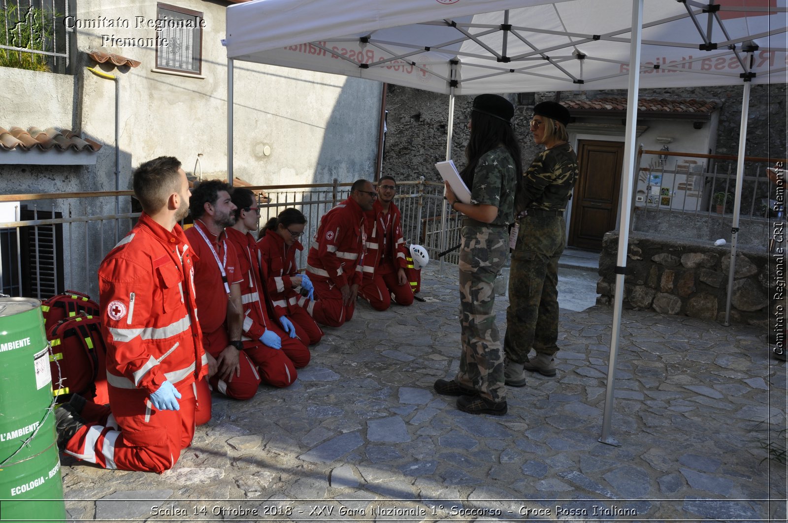 Scalea 14 Ottobre 2018 - XXV Gara Nazionale 1 Soccorso - Croce Rossa Italiana- Comitato Regionale del Piemonte