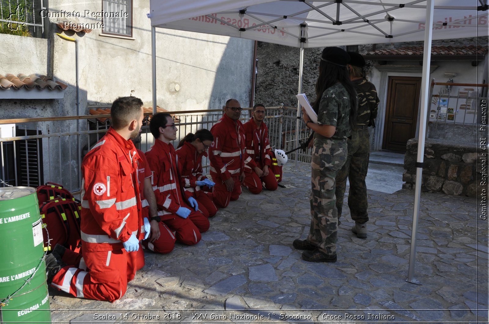 Scalea 14 Ottobre 2018 - XXV Gara Nazionale 1 Soccorso - Croce Rossa Italiana- Comitato Regionale del Piemonte