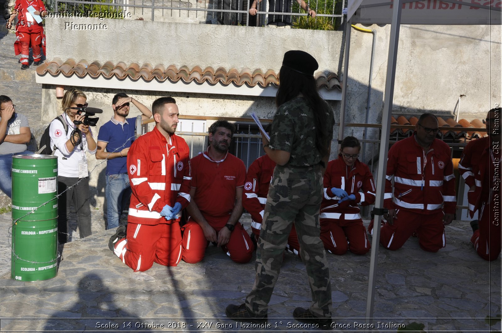 Scalea 14 Ottobre 2018 - XXV Gara Nazionale 1 Soccorso - Croce Rossa Italiana- Comitato Regionale del Piemonte