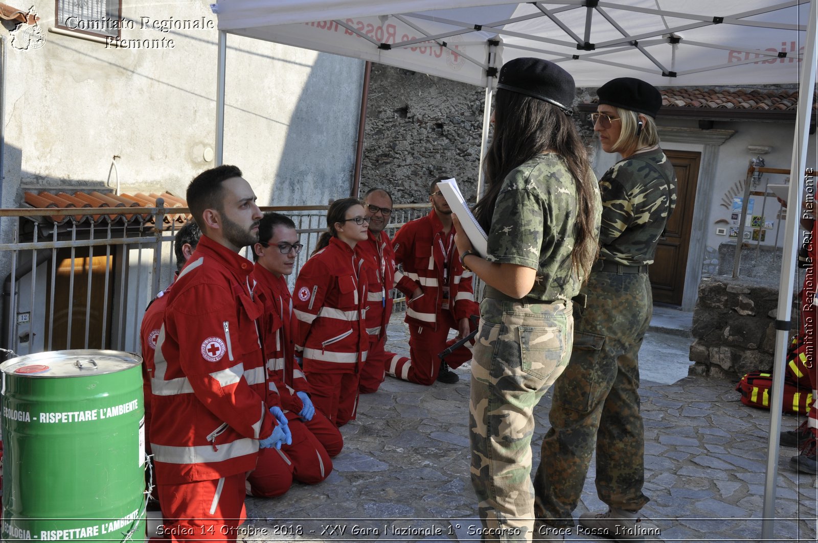 Scalea 14 Ottobre 2018 - XXV Gara Nazionale 1 Soccorso - Croce Rossa Italiana- Comitato Regionale del Piemonte