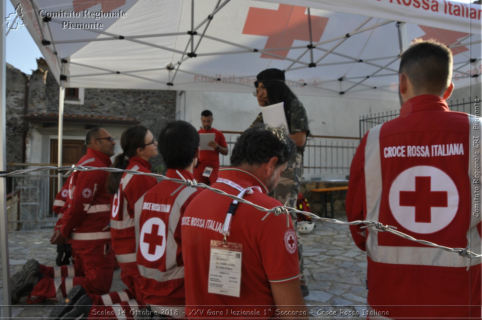 Scalea 14 Ottobre 2018 - XXV Gara Nazionale 1 Soccorso - Croce Rossa Italiana- Comitato Regionale del Piemonte