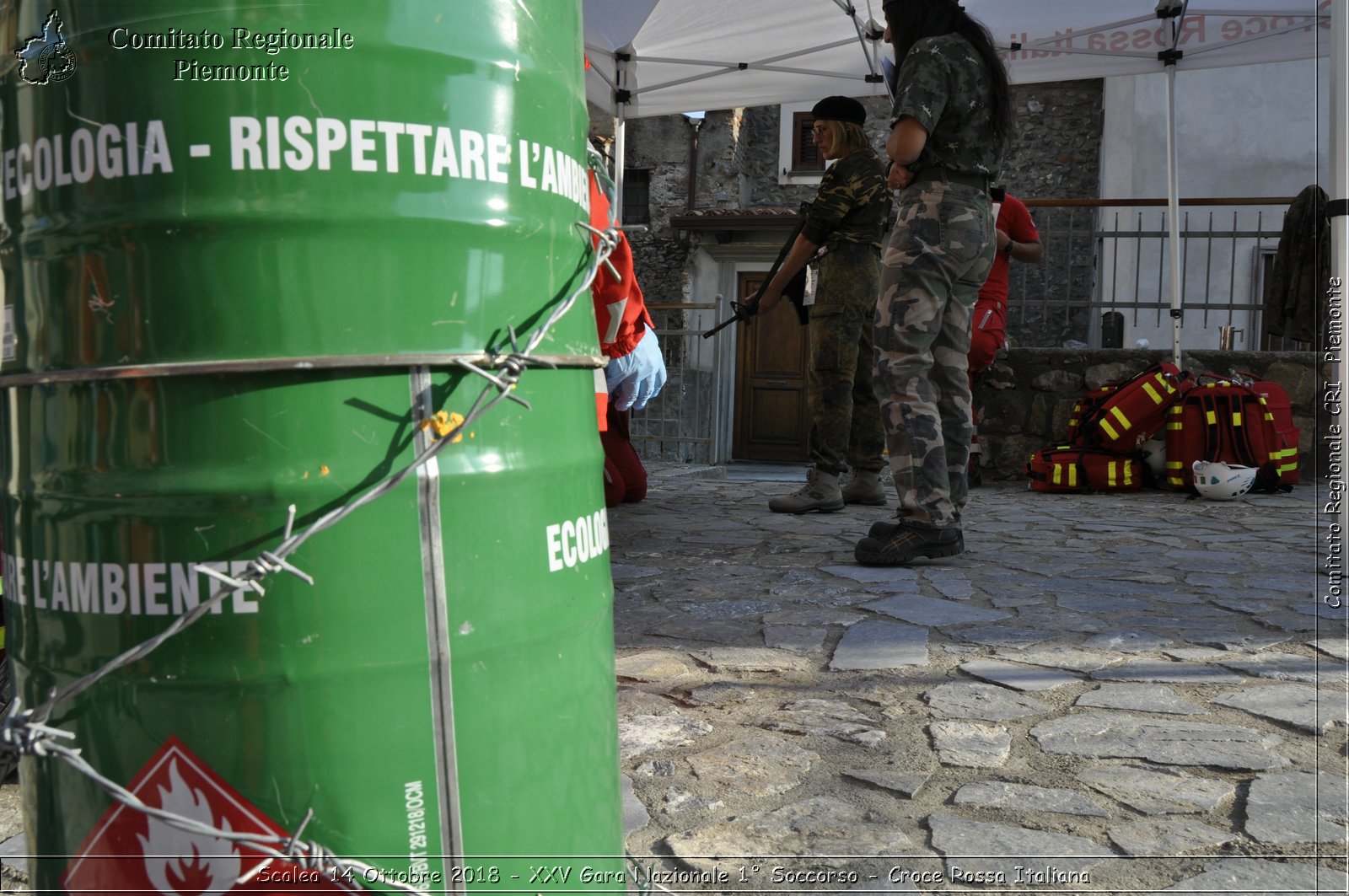 Scalea 14 Ottobre 2018 - XXV Gara Nazionale 1 Soccorso - Croce Rossa Italiana- Comitato Regionale del Piemonte