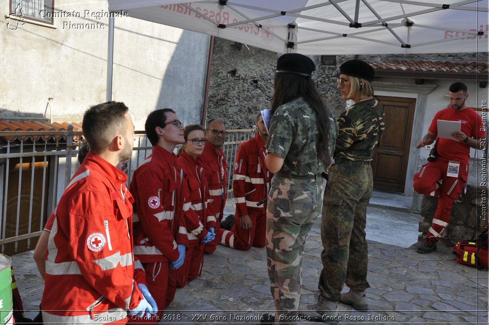 Scalea 14 Ottobre 2018 - XXV Gara Nazionale 1 Soccorso - Croce Rossa Italiana- Comitato Regionale del Piemonte