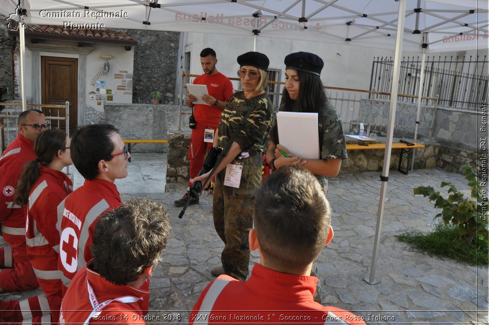 Scalea 14 Ottobre 2018 - XXV Gara Nazionale 1 Soccorso - Croce Rossa Italiana- Comitato Regionale del Piemonte