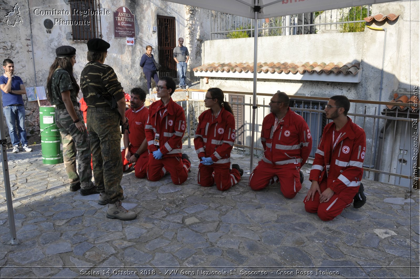 Scalea 14 Ottobre 2018 - XXV Gara Nazionale 1 Soccorso - Croce Rossa Italiana- Comitato Regionale del Piemonte