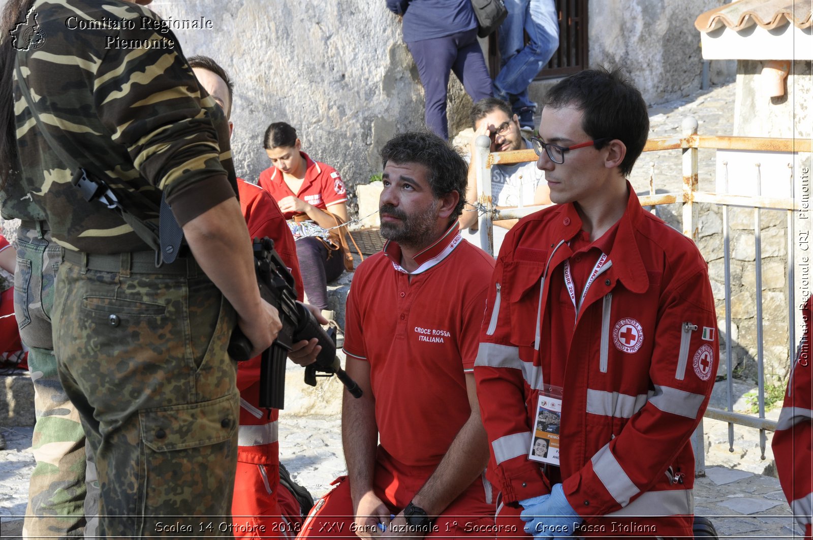 Scalea 14 Ottobre 2018 - XXV Gara Nazionale 1 Soccorso - Croce Rossa Italiana- Comitato Regionale del Piemonte