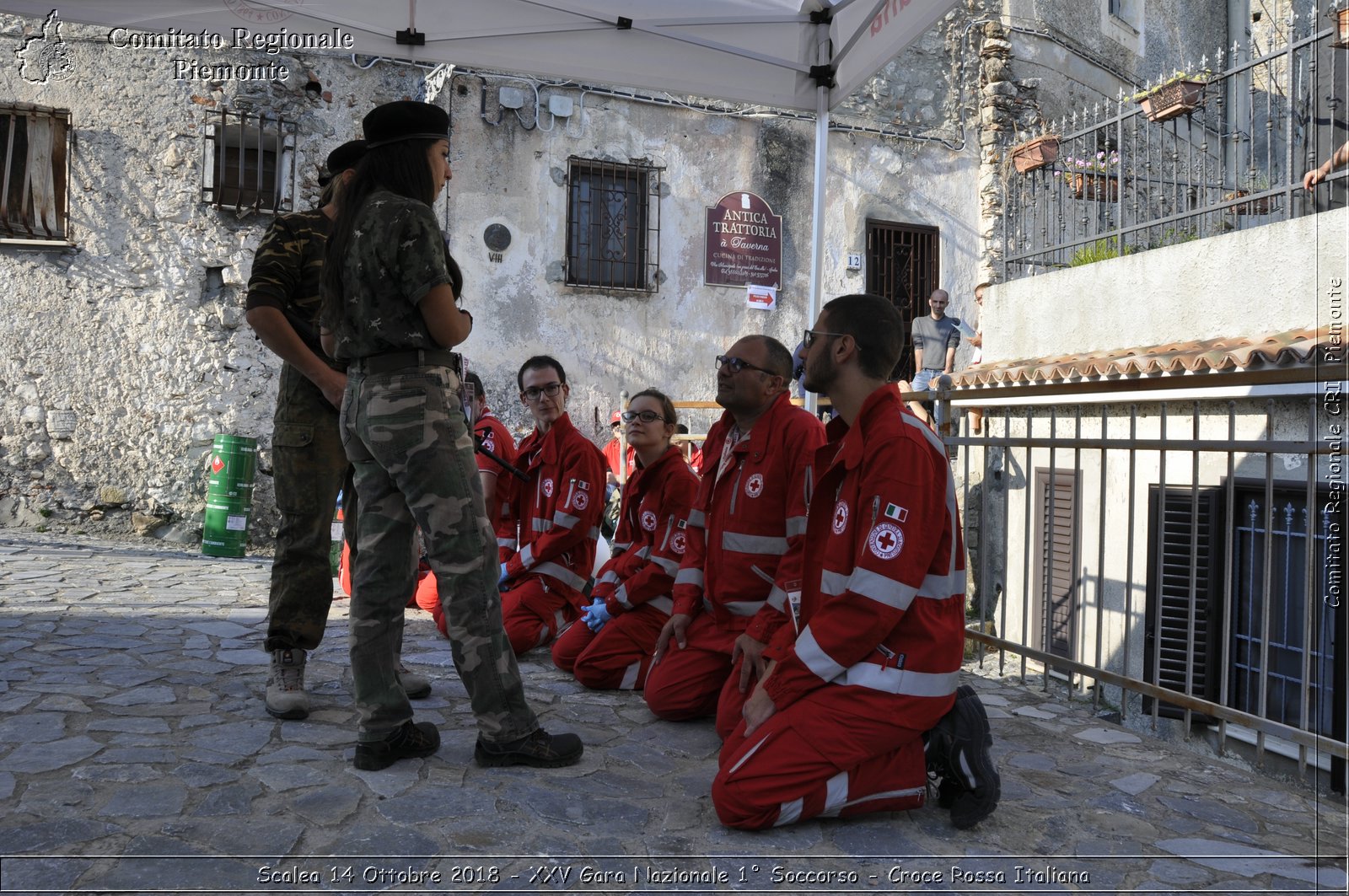 Scalea 14 Ottobre 2018 - XXV Gara Nazionale 1 Soccorso - Croce Rossa Italiana- Comitato Regionale del Piemonte