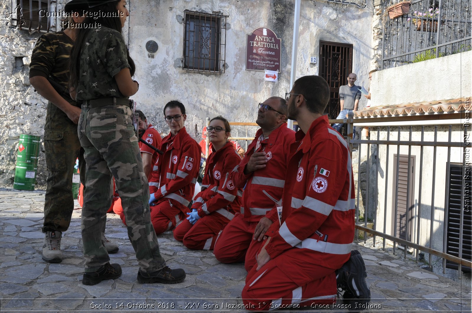 Scalea 14 Ottobre 2018 - XXV Gara Nazionale 1 Soccorso - Croce Rossa Italiana- Comitato Regionale del Piemonte