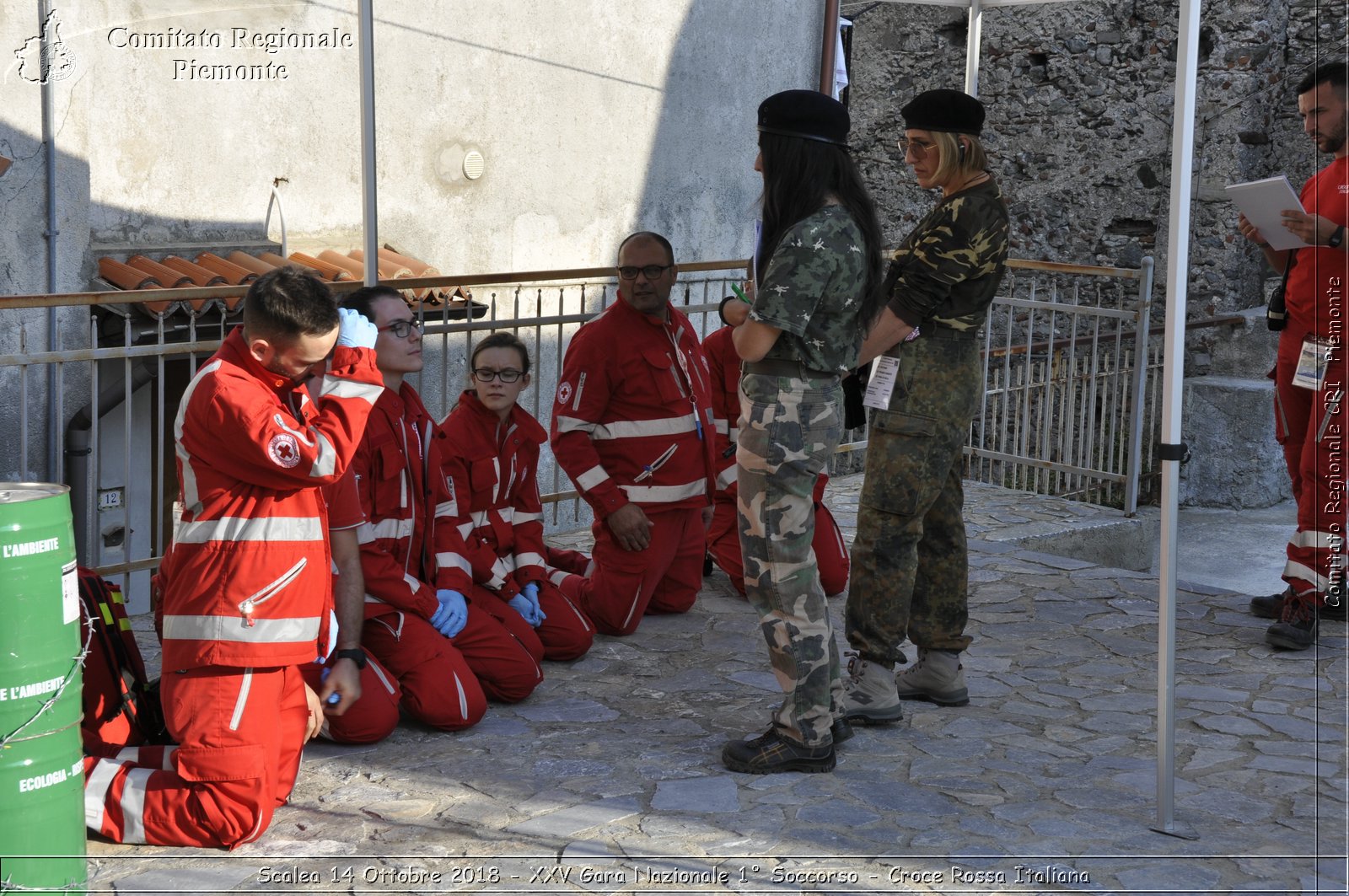 Scalea 14 Ottobre 2018 - XXV Gara Nazionale 1 Soccorso - Croce Rossa Italiana- Comitato Regionale del Piemonte