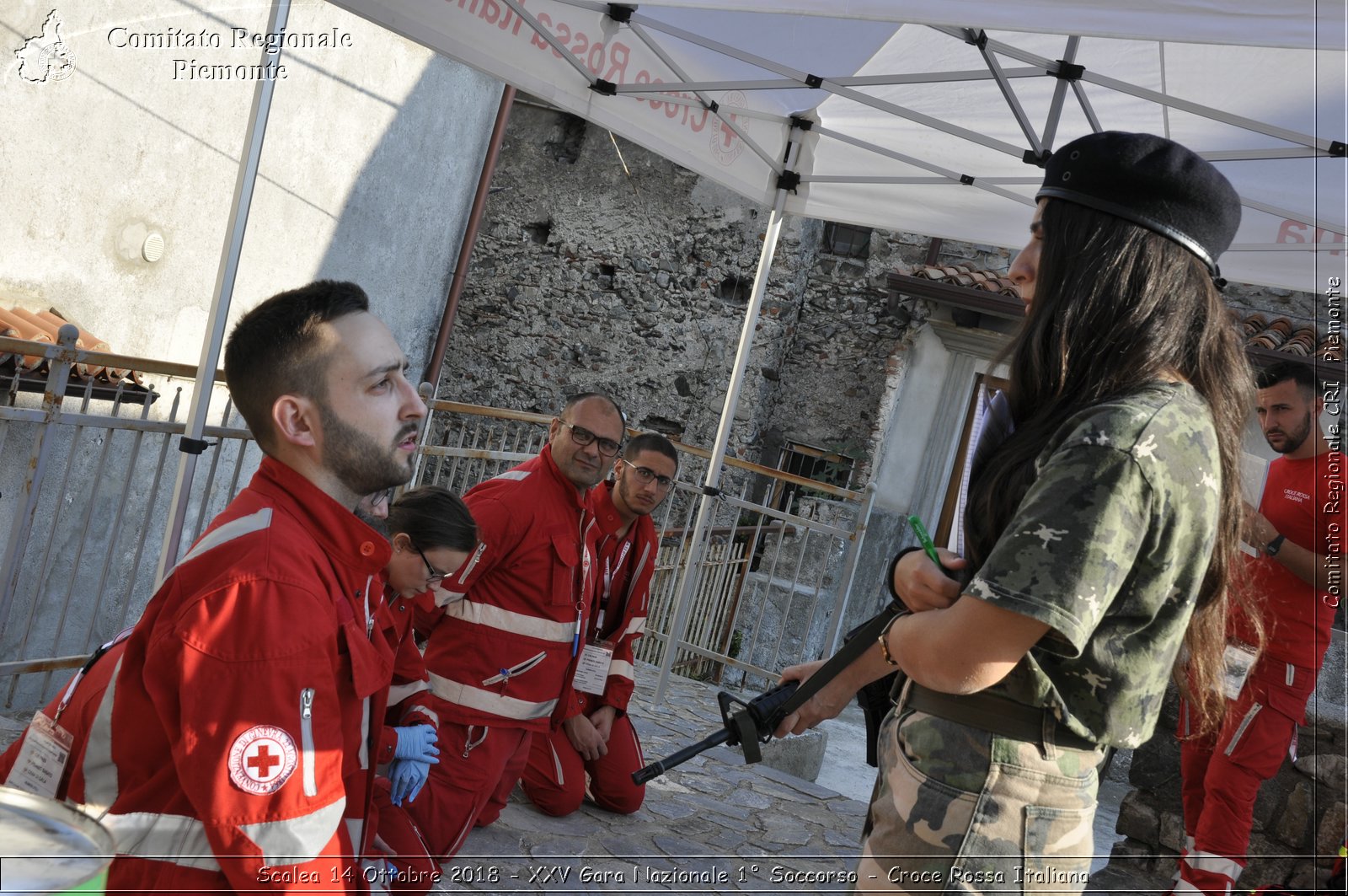 Scalea 14 Ottobre 2018 - XXV Gara Nazionale 1 Soccorso - Croce Rossa Italiana- Comitato Regionale del Piemonte