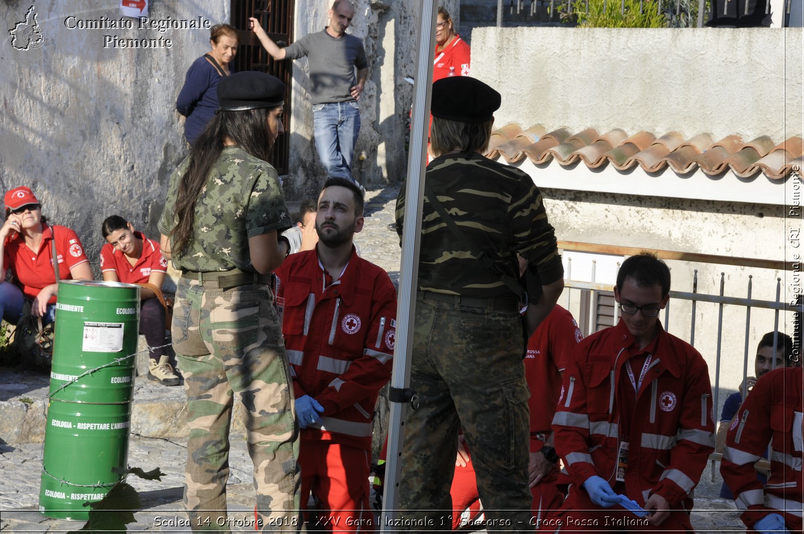 Scalea 14 Ottobre 2018 - XXV Gara Nazionale 1 Soccorso - Croce Rossa Italiana- Comitato Regionale del Piemonte