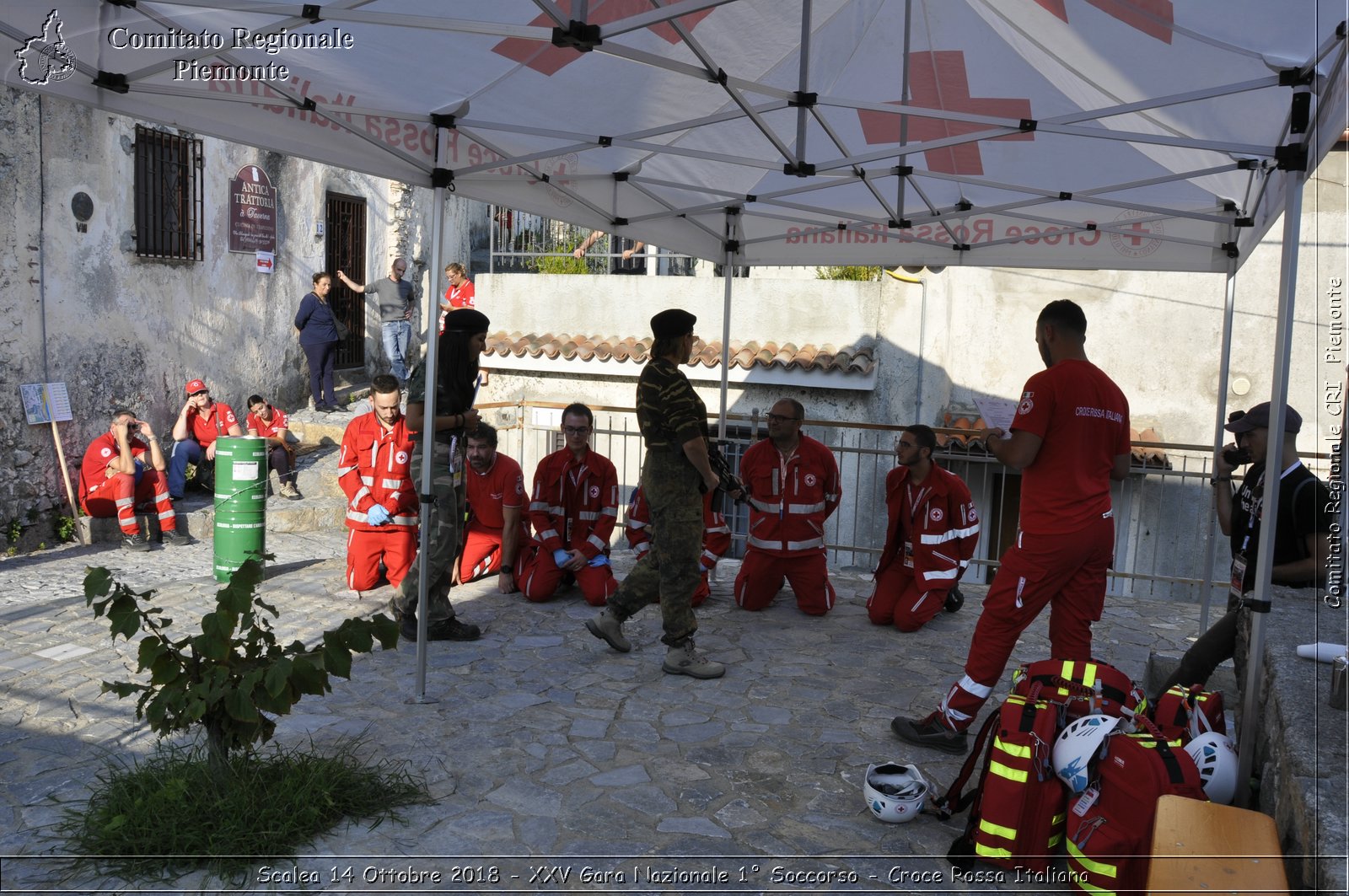 Scalea 14 Ottobre 2018 - XXV Gara Nazionale 1 Soccorso - Croce Rossa Italiana- Comitato Regionale del Piemonte