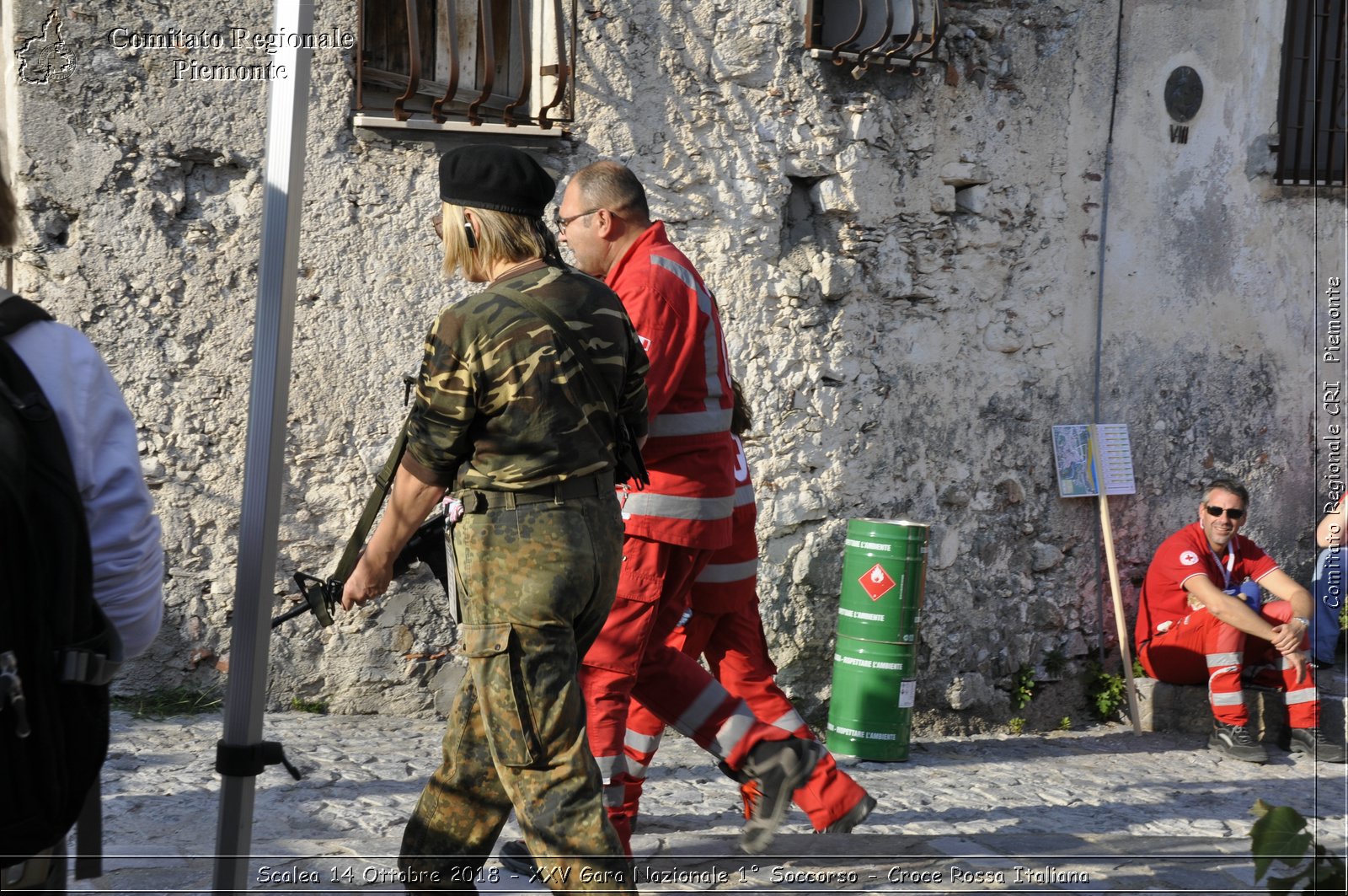 Scalea 14 Ottobre 2018 - XXV Gara Nazionale 1 Soccorso - Croce Rossa Italiana- Comitato Regionale del Piemonte