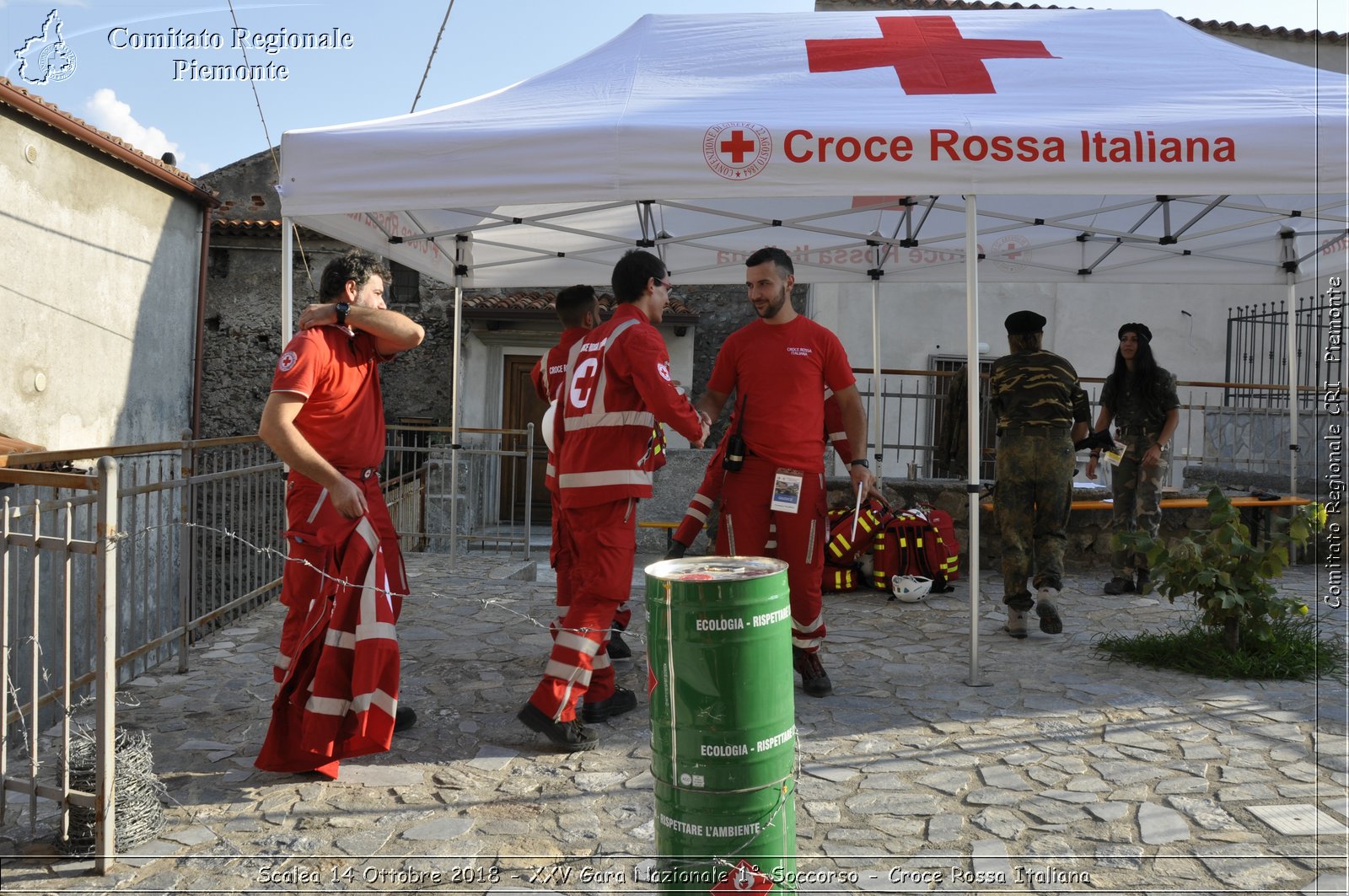 Scalea 14 Ottobre 2018 - XXV Gara Nazionale 1 Soccorso - Croce Rossa Italiana- Comitato Regionale del Piemonte