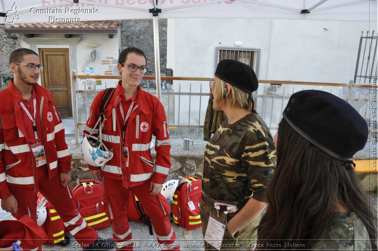 Scalea 14 Ottobre 2018 - XXV Gara Nazionale 1 Soccorso - Croce Rossa Italiana- Comitato Regionale del Piemonte