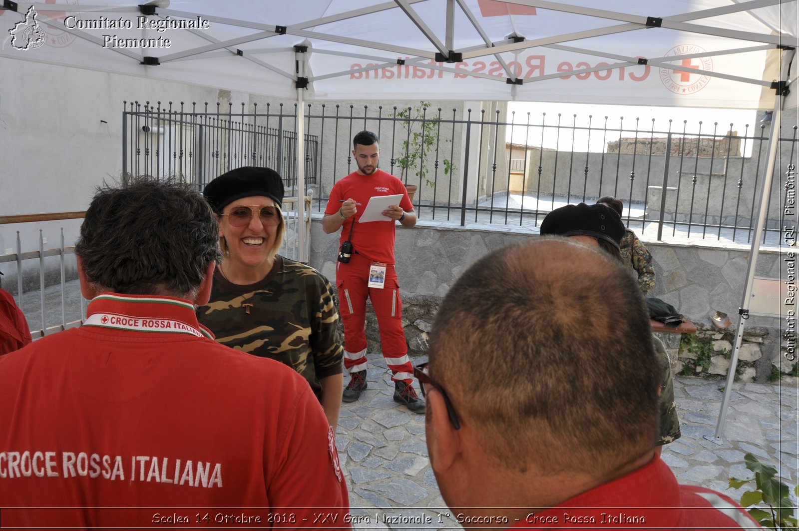 Scalea 14 Ottobre 2018 - XXV Gara Nazionale 1 Soccorso - Croce Rossa Italiana- Comitato Regionale del Piemonte