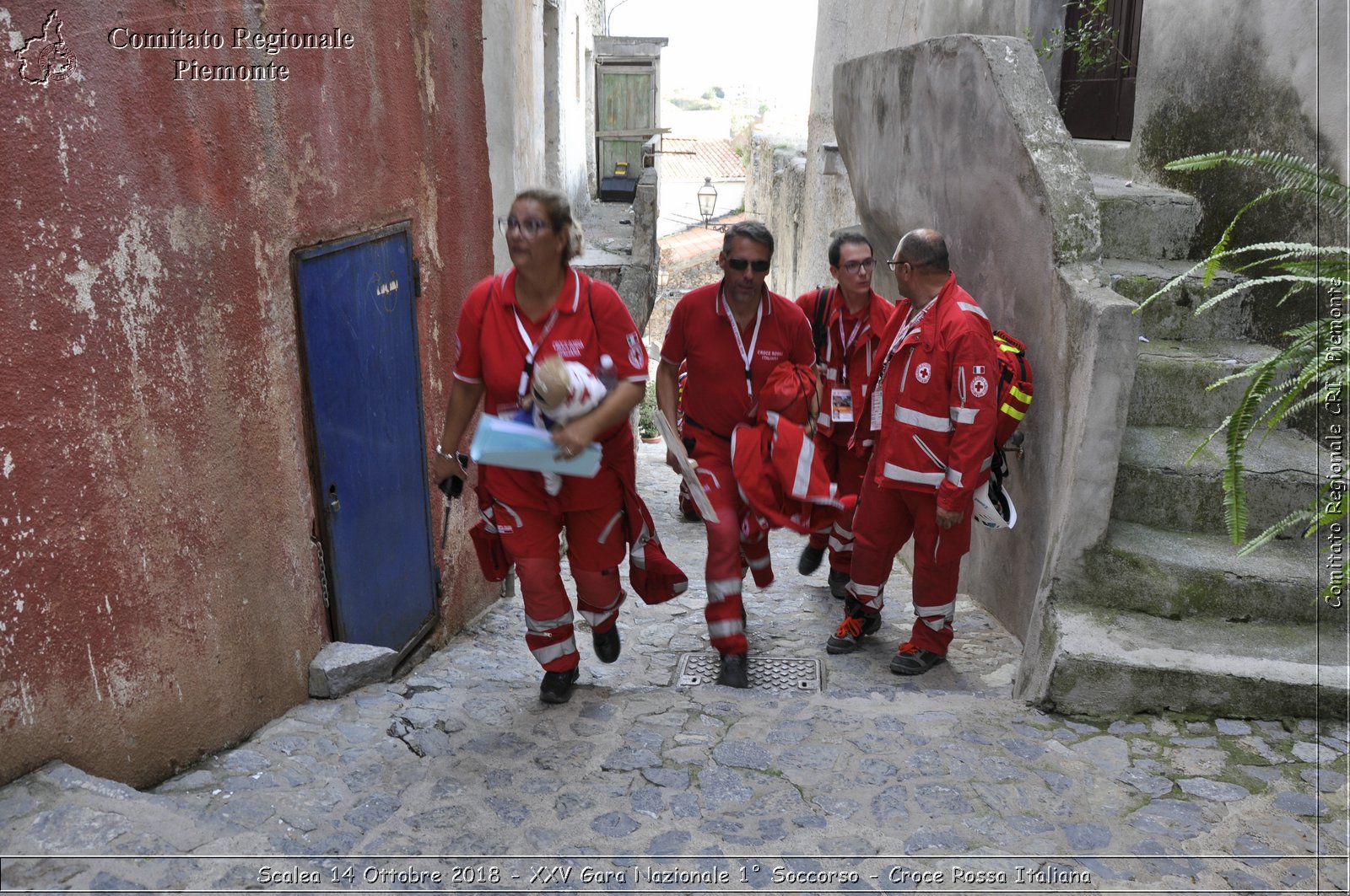 Scalea 14 Ottobre 2018 - XXV Gara Nazionale 1 Soccorso - Croce Rossa Italiana- Comitato Regionale del Piemonte