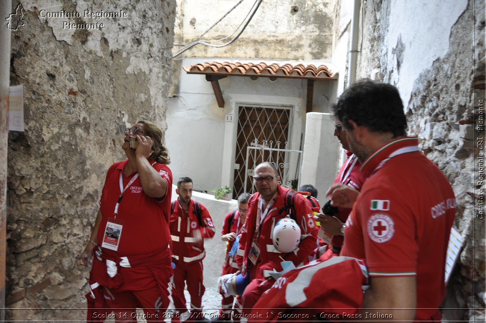 Scalea 14 Ottobre 2018 - XXV Gara Nazionale 1 Soccorso - Croce Rossa Italiana- Comitato Regionale del Piemonte