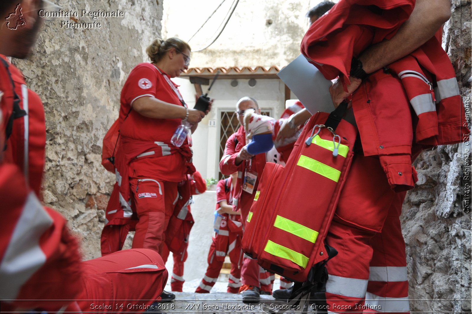 Scalea 14 Ottobre 2018 - XXV Gara Nazionale 1 Soccorso - Croce Rossa Italiana- Comitato Regionale del Piemonte