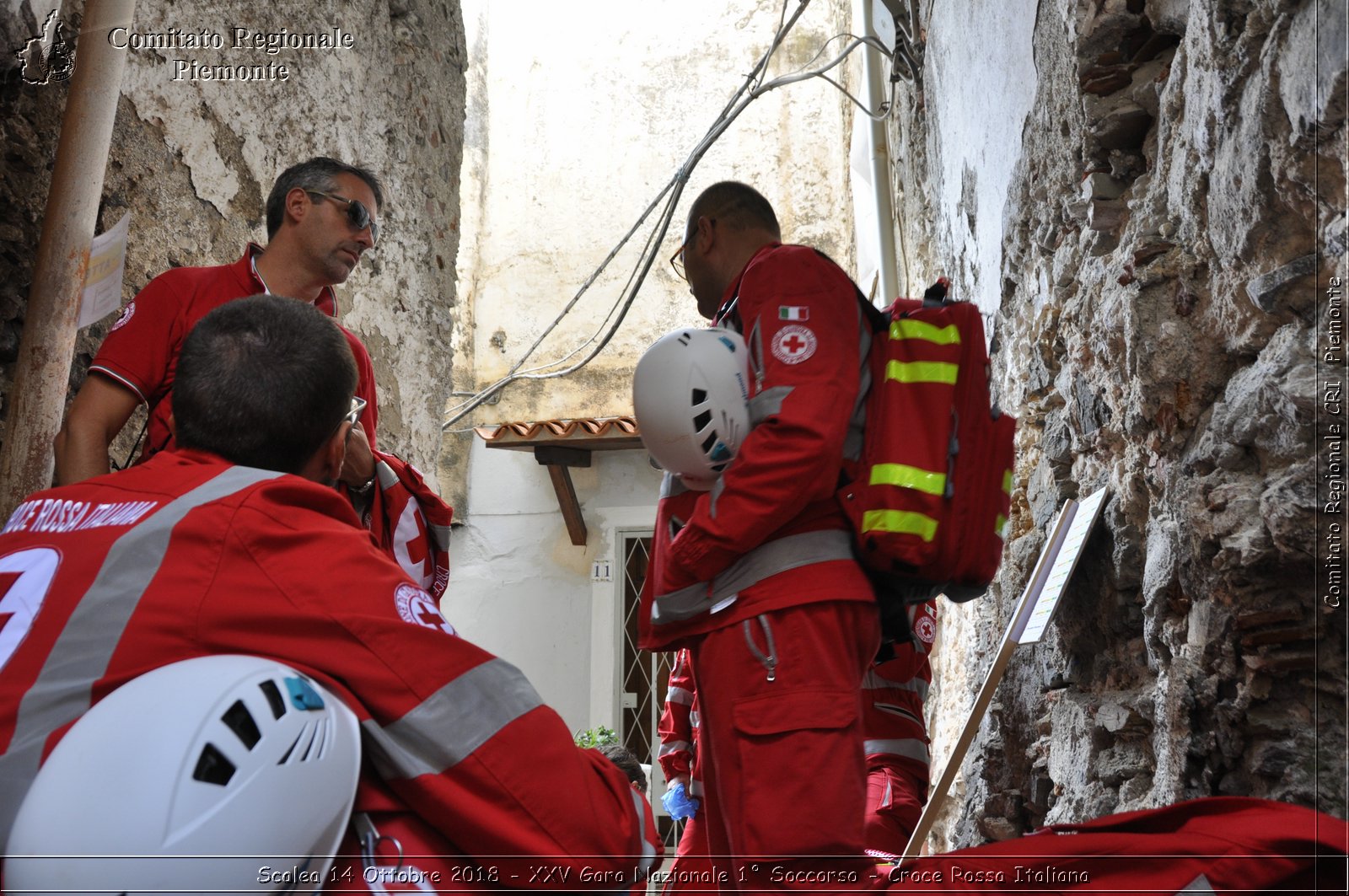 Scalea 14 Ottobre 2018 - XXV Gara Nazionale 1 Soccorso - Croce Rossa Italiana- Comitato Regionale del Piemonte