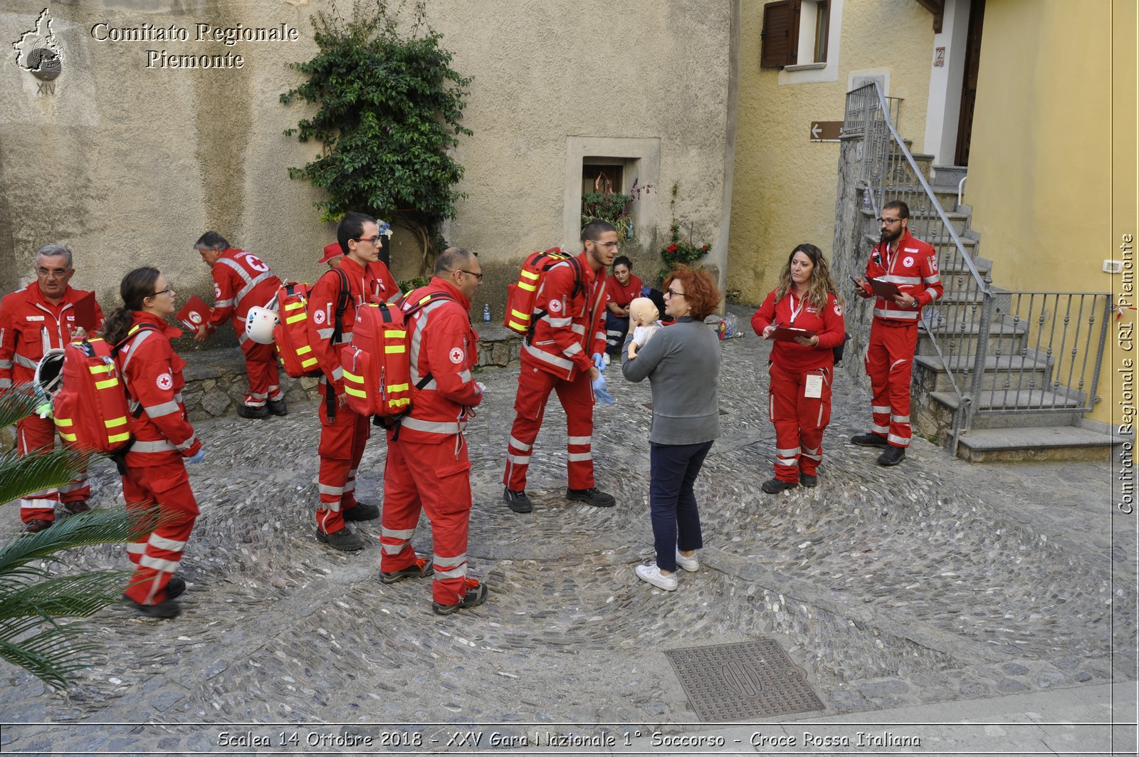 Scalea 14 Ottobre 2018 - XXV Gara Nazionale 1 Soccorso - Croce Rossa Italiana- Comitato Regionale del Piemonte