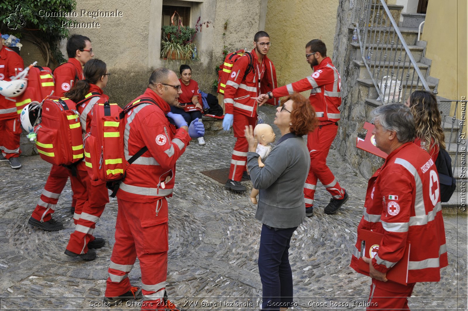 Scalea 14 Ottobre 2018 - XXV Gara Nazionale 1 Soccorso - Croce Rossa Italiana- Comitato Regionale del Piemonte