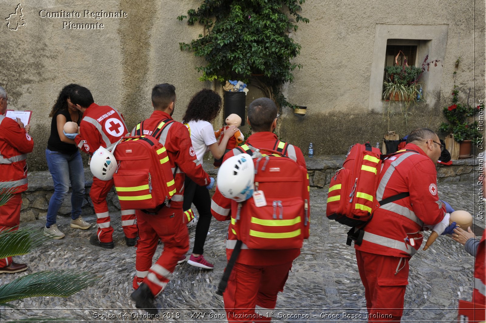 Scalea 14 Ottobre 2018 - XXV Gara Nazionale 1 Soccorso - Croce Rossa Italiana- Comitato Regionale del Piemonte