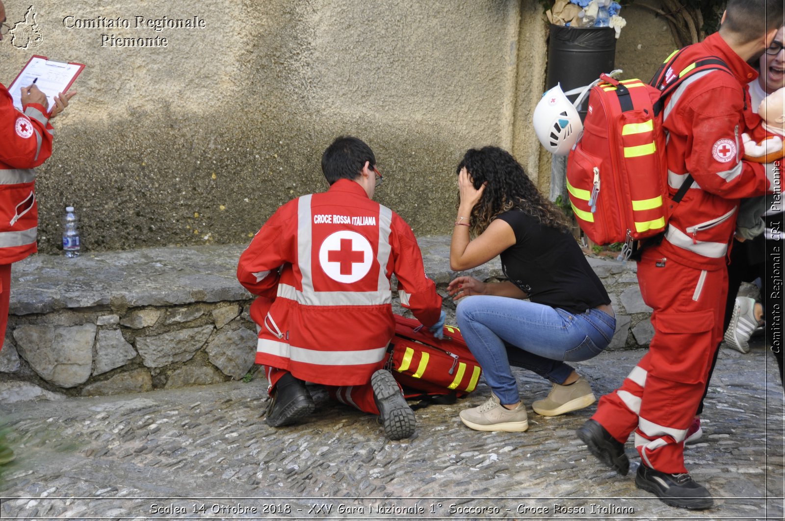 Scalea 14 Ottobre 2018 - XXV Gara Nazionale 1 Soccorso - Croce Rossa Italiana- Comitato Regionale del Piemonte