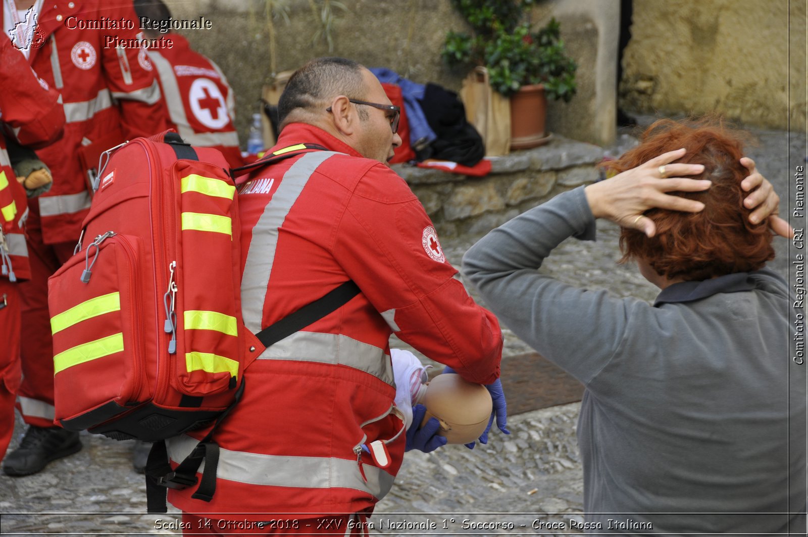 Scalea 14 Ottobre 2018 - XXV Gara Nazionale 1 Soccorso - Croce Rossa Italiana- Comitato Regionale del Piemonte