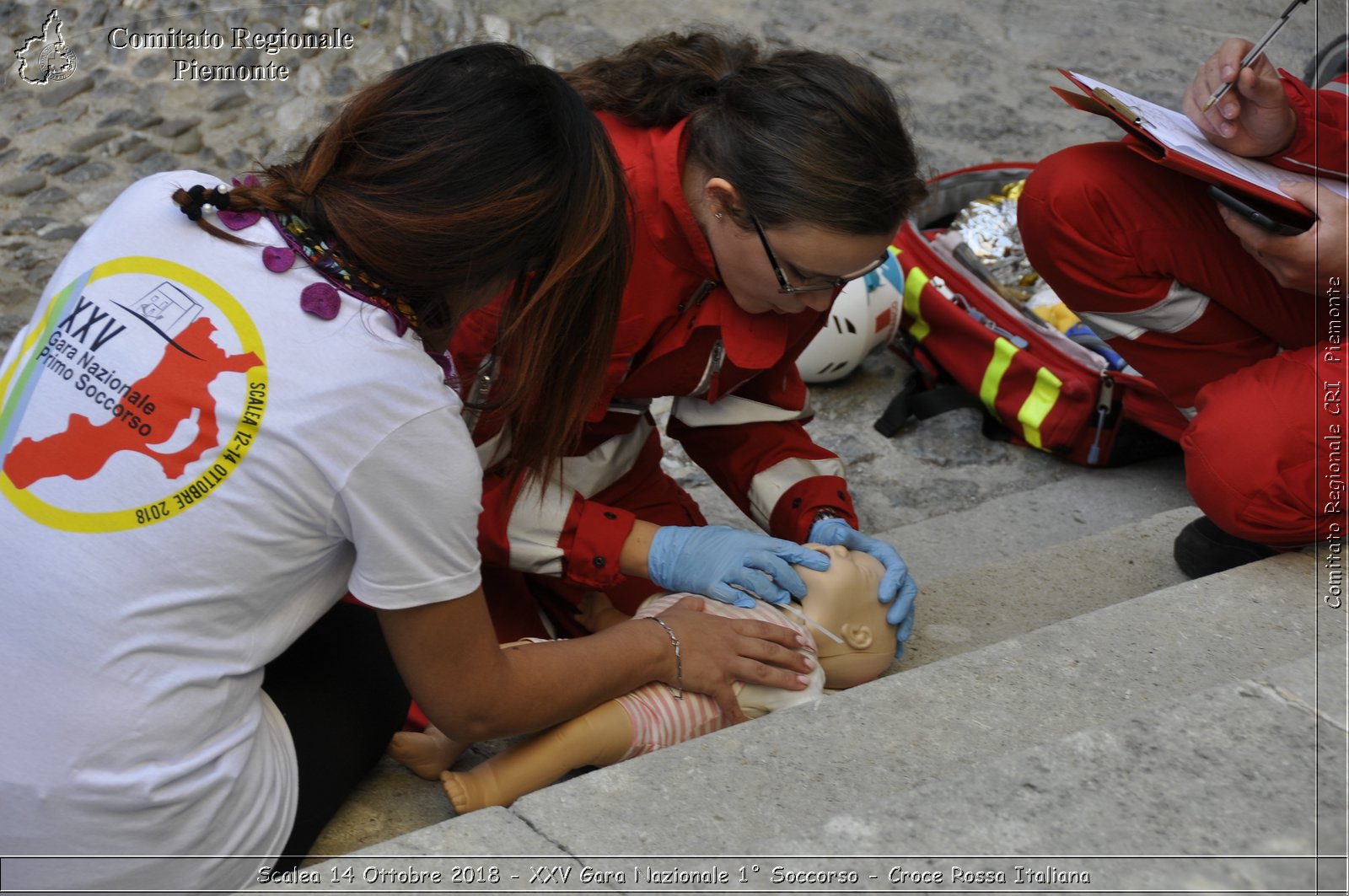 Scalea 14 Ottobre 2018 - XXV Gara Nazionale 1 Soccorso - Croce Rossa Italiana- Comitato Regionale del Piemonte