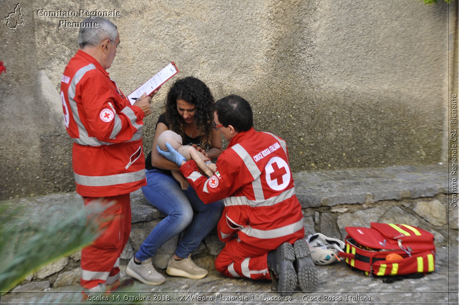 Scalea 14 Ottobre 2018 - XXV Gara Nazionale 1 Soccorso - Croce Rossa Italiana- Comitato Regionale del Piemonte