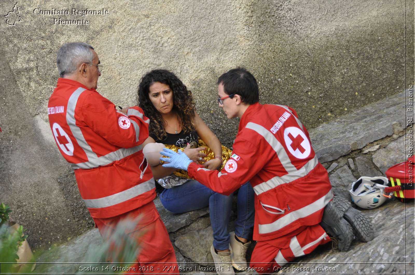 Scalea 14 Ottobre 2018 - XXV Gara Nazionale 1 Soccorso - Croce Rossa Italiana- Comitato Regionale del Piemonte