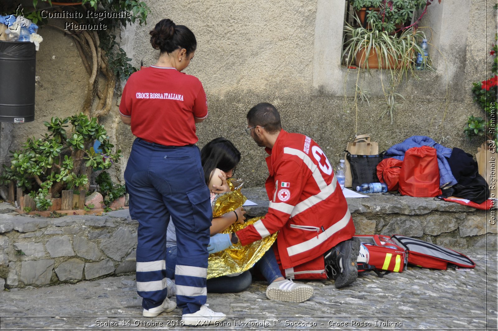 Scalea 14 Ottobre 2018 - XXV Gara Nazionale 1 Soccorso - Croce Rossa Italiana- Comitato Regionale del Piemonte