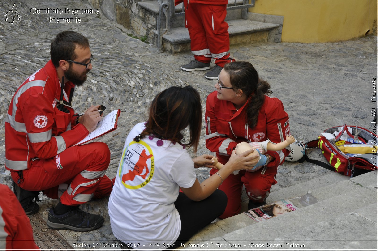 Scalea 14 Ottobre 2018 - XXV Gara Nazionale 1 Soccorso - Croce Rossa Italiana- Comitato Regionale del Piemonte