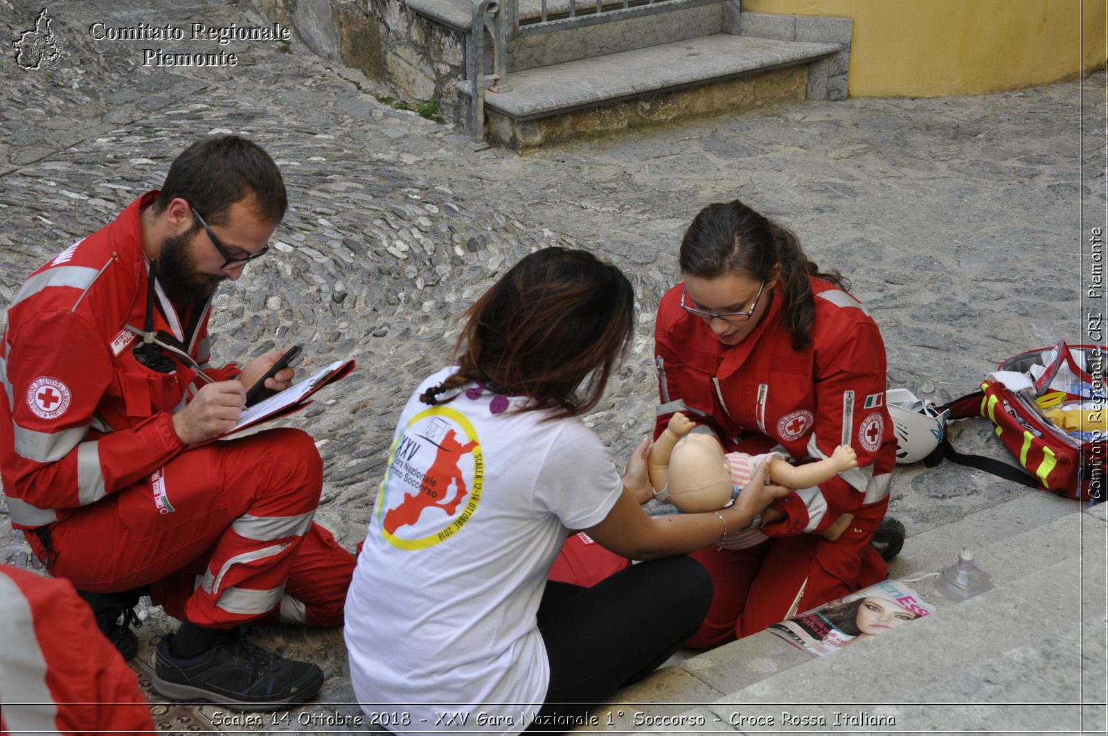 Scalea 14 Ottobre 2018 - XXV Gara Nazionale 1 Soccorso - Croce Rossa Italiana- Comitato Regionale del Piemonte