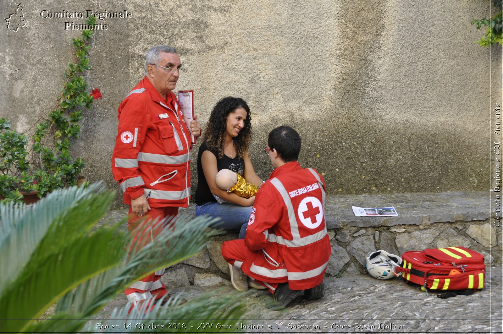 Scalea 14 Ottobre 2018 - XXV Gara Nazionale 1 Soccorso - Croce Rossa Italiana- Comitato Regionale del Piemonte