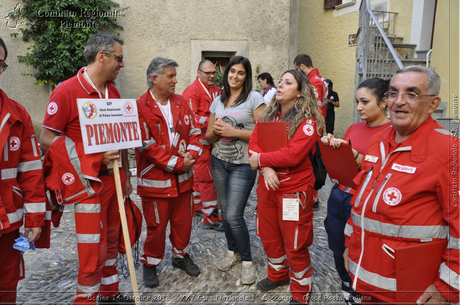 Scalea 14 Ottobre 2018 - XXV Gara Nazionale 1 Soccorso - Croce Rossa Italiana- Comitato Regionale del Piemonte