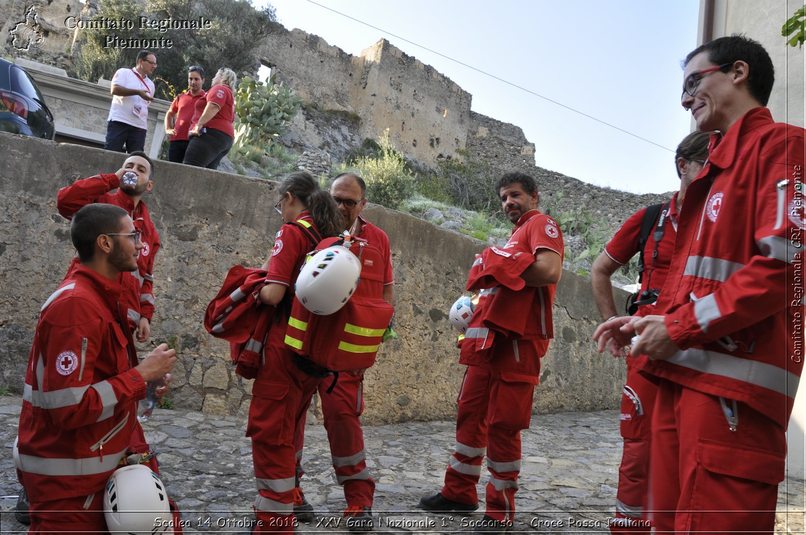 Scalea 14 Ottobre 2018 - XXV Gara Nazionale 1 Soccorso - Croce Rossa Italiana- Comitato Regionale del Piemonte