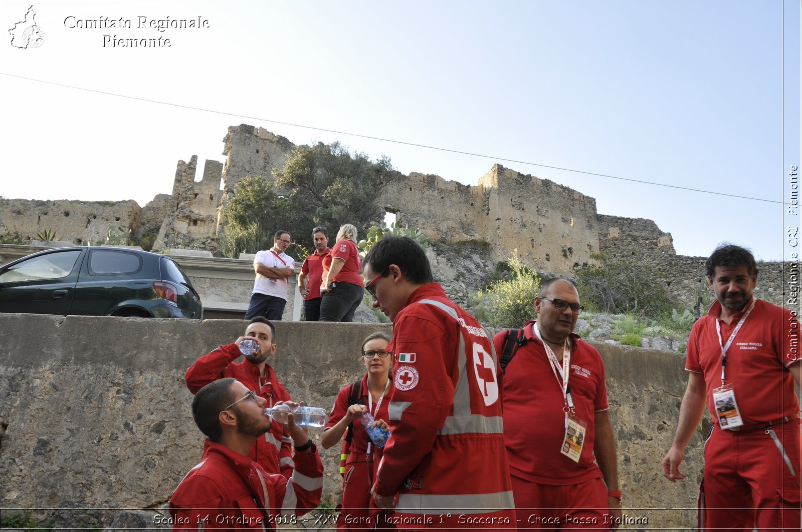 Scalea 14 Ottobre 2018 - XXV Gara Nazionale 1 Soccorso - Croce Rossa Italiana- Comitato Regionale del Piemonte