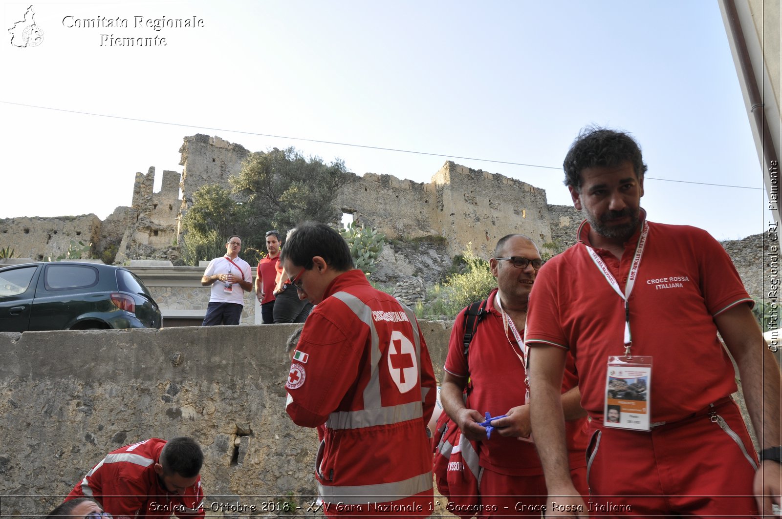 Scalea 14 Ottobre 2018 - XXV Gara Nazionale 1 Soccorso - Croce Rossa Italiana- Comitato Regionale del Piemonte