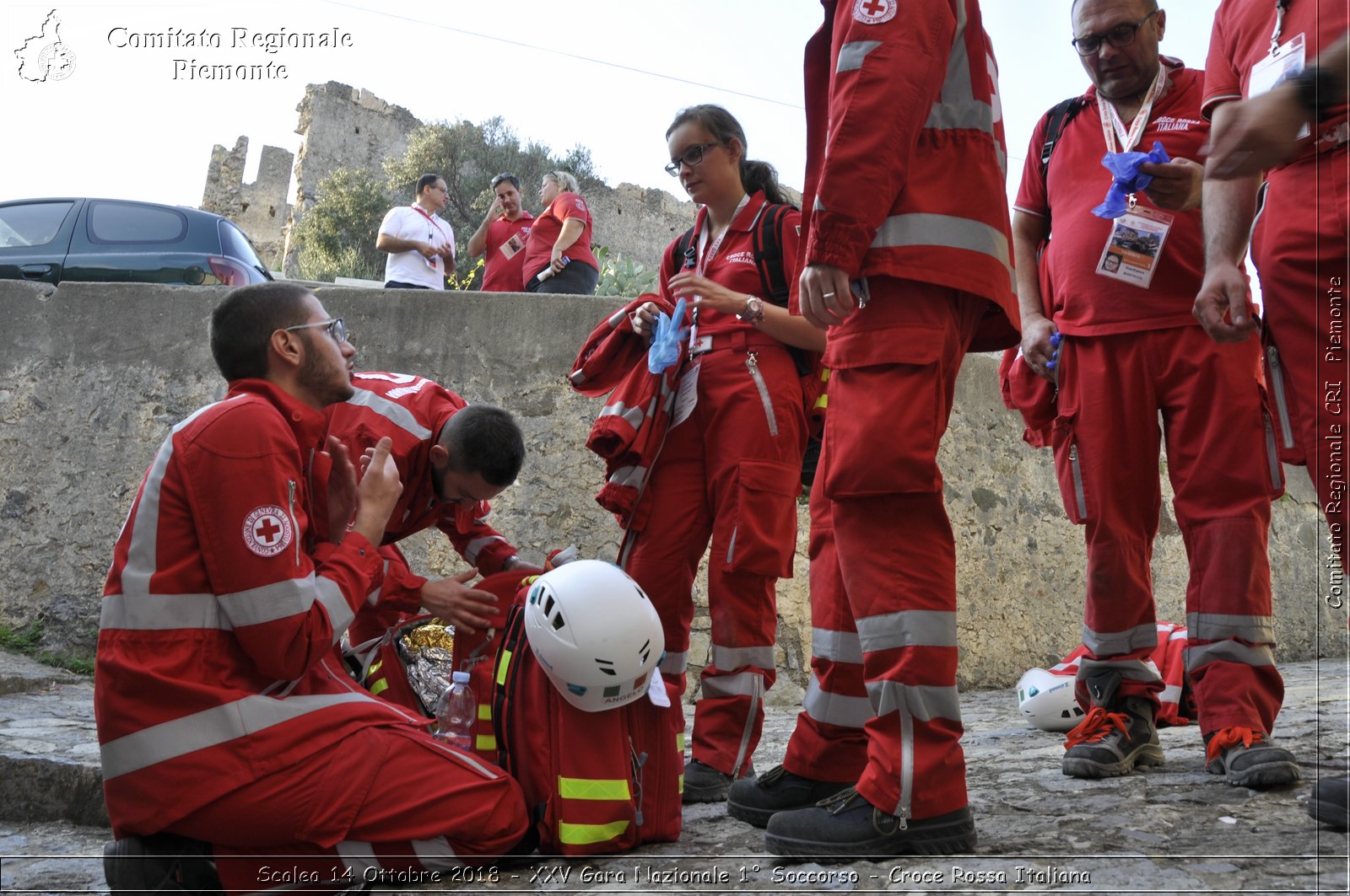 Scalea 14 Ottobre 2018 - XXV Gara Nazionale 1 Soccorso - Croce Rossa Italiana- Comitato Regionale del Piemonte