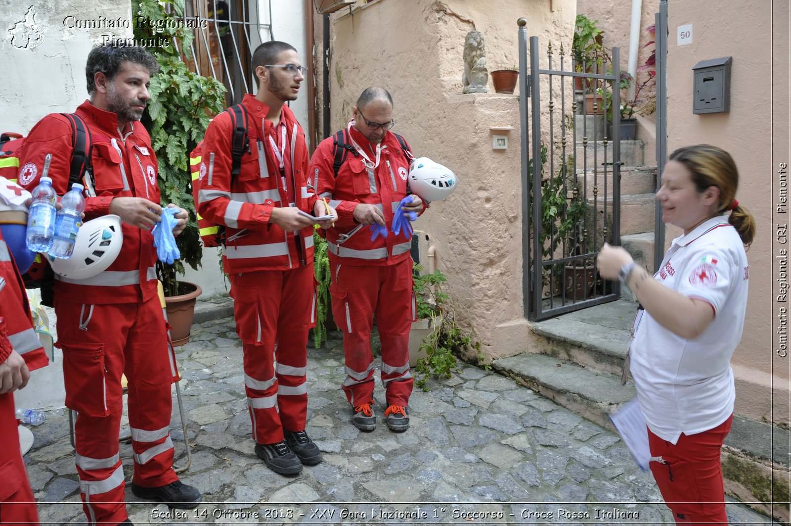 Scalea 14 Ottobre 2018 - XXV Gara Nazionale 1 Soccorso - Croce Rossa Italiana- Comitato Regionale del Piemonte