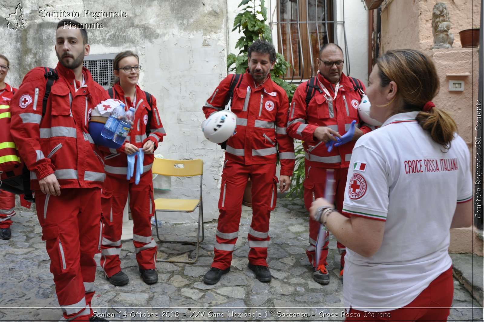 Scalea 14 Ottobre 2018 - XXV Gara Nazionale 1 Soccorso - Croce Rossa Italiana- Comitato Regionale del Piemonte