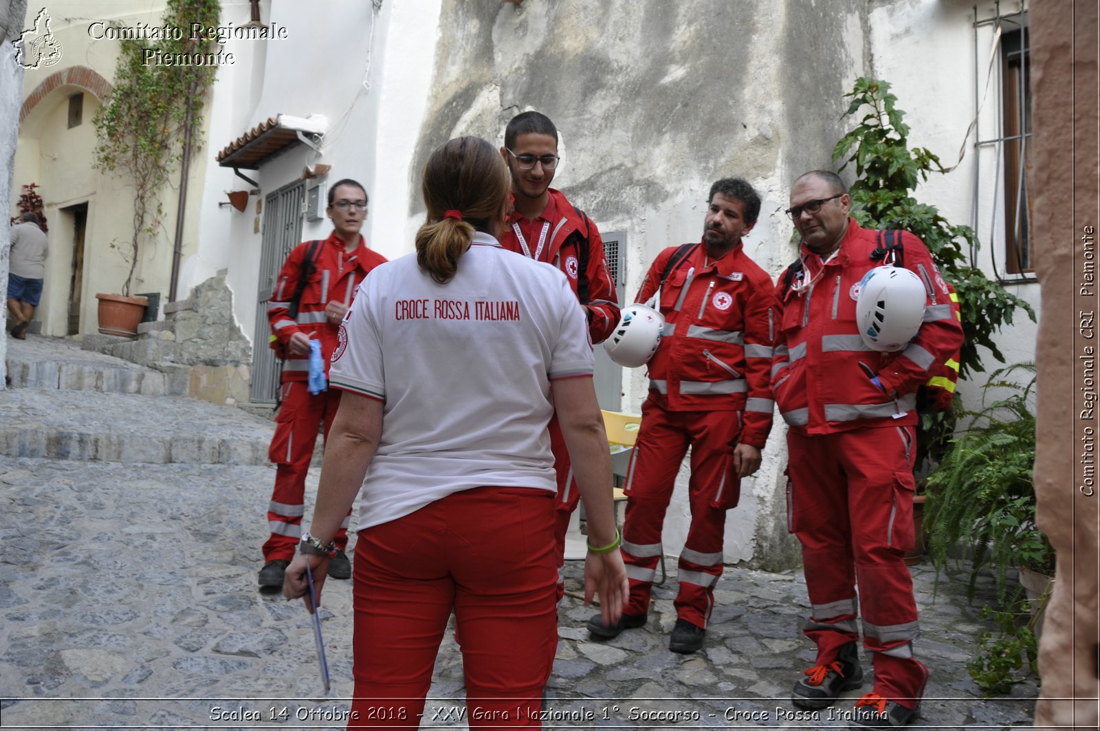 Scalea 14 Ottobre 2018 - XXV Gara Nazionale 1 Soccorso - Croce Rossa Italiana- Comitato Regionale del Piemonte